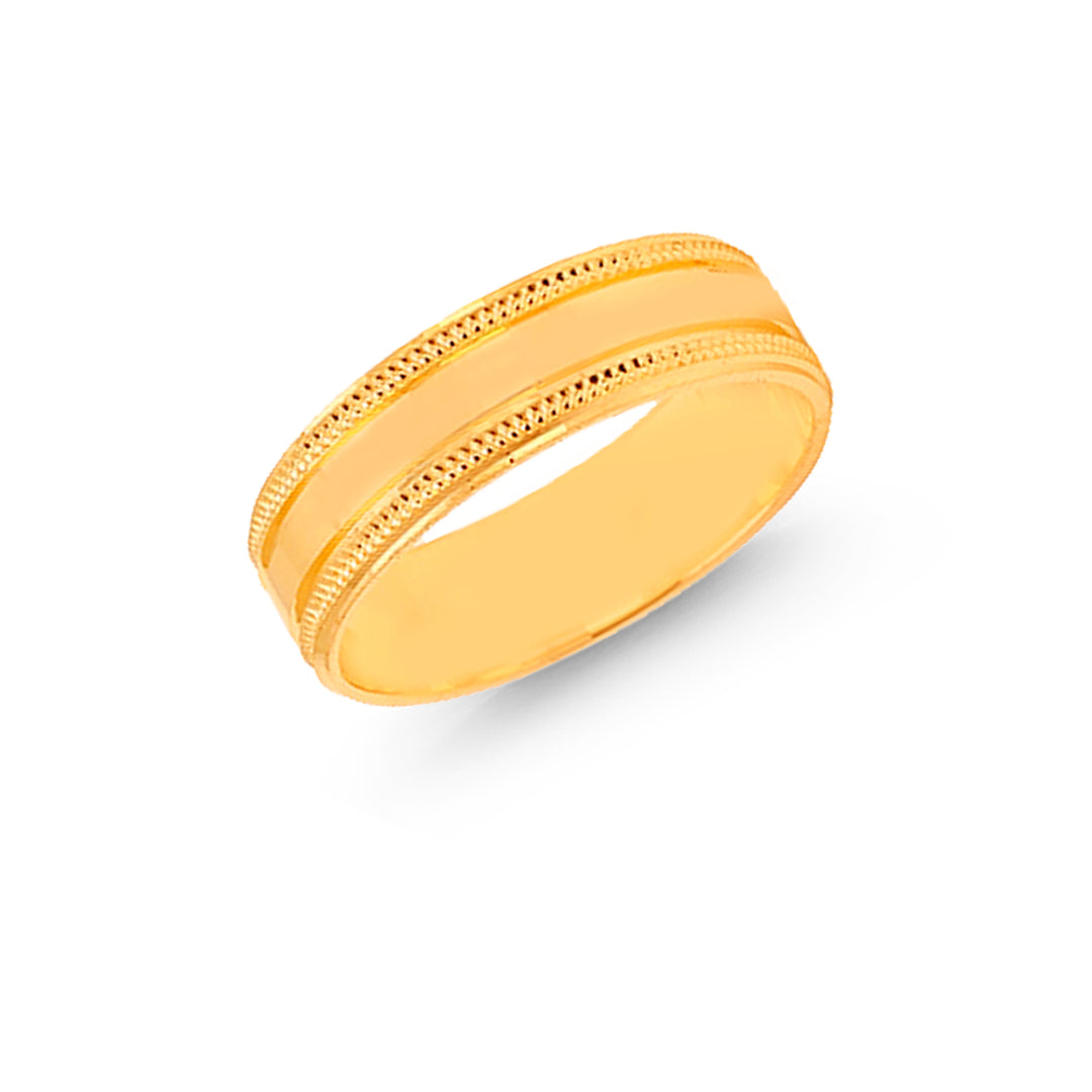 9.5 Size Band in 22K Gold