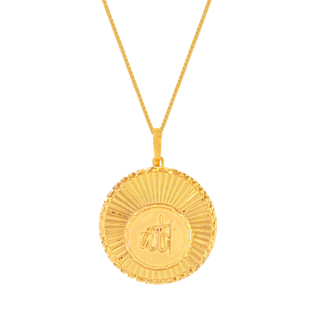 Allah Pendant in 22K Gold