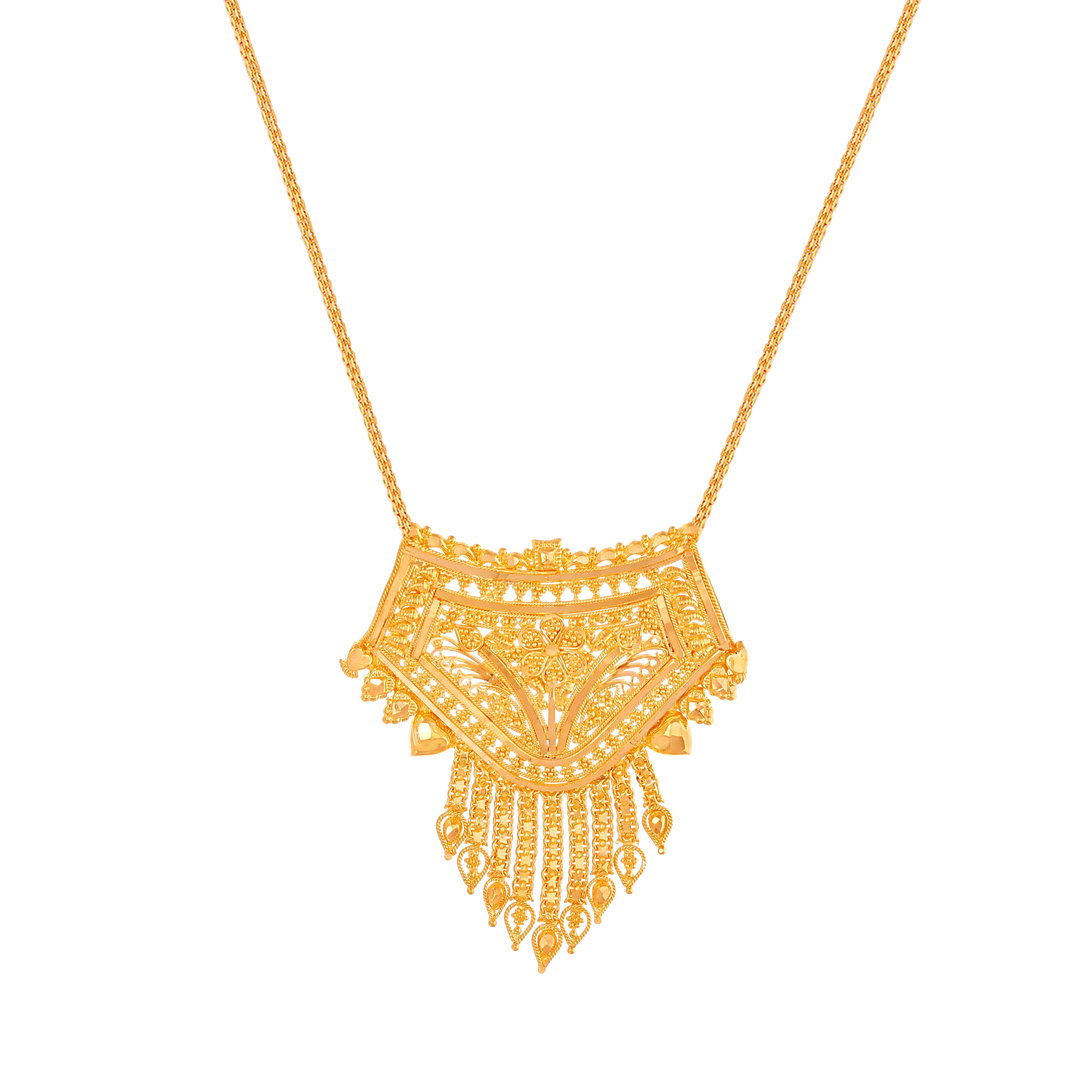 Delightful Pendant in 22K Gold