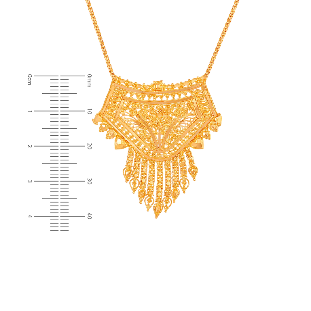 Delightful Pendant in 22K Gold