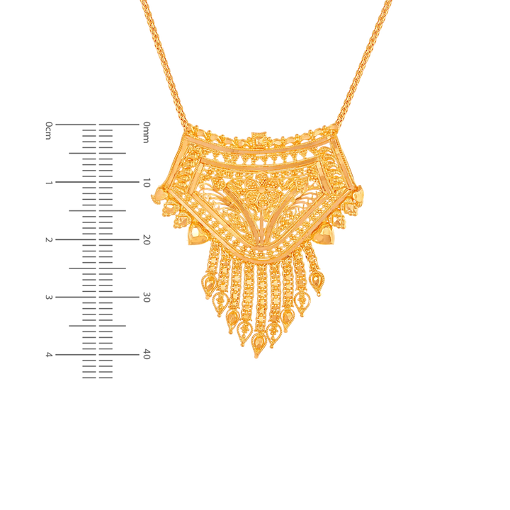 Delightful Pendant in 22K Gold