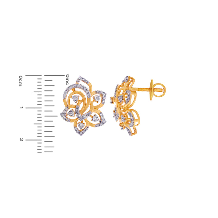 1.31Ct VVS/FG Diamond Pendant Set in 18K Gold