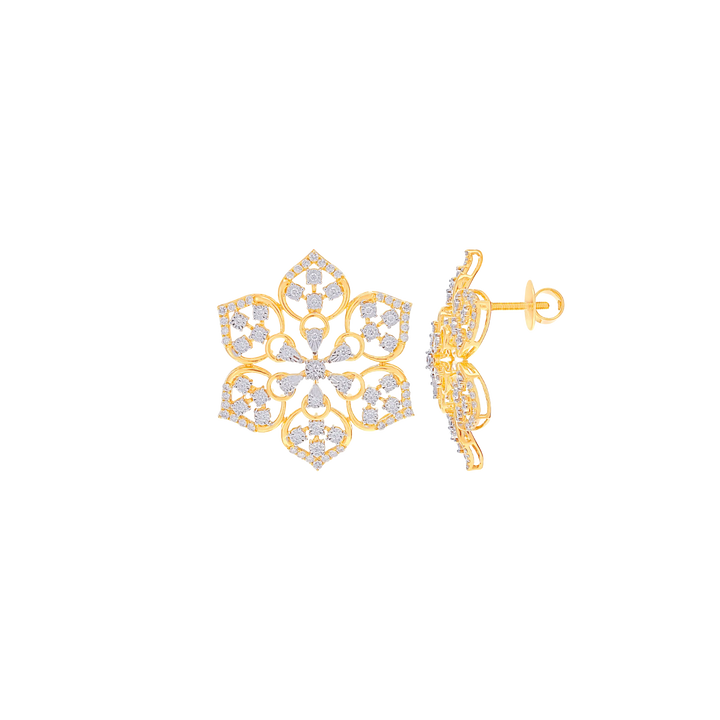 4.68Ct VVS/GH Diamond Choker Set in 18K Gold