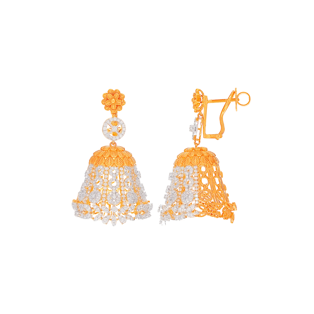 11.32Ct VVS/FG Diamond Choker Set in 18K Gold