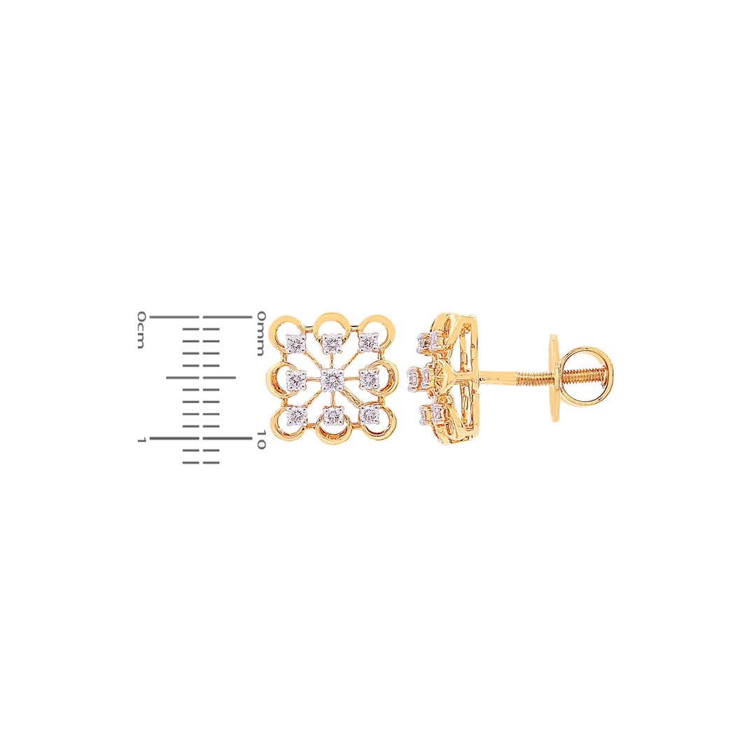 0.56Ct VVS/FG Diamond Pendant Set in 18K Gold