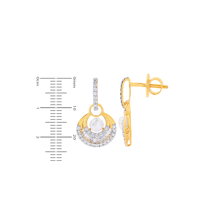 0.80Ct VVS/FG Diamond Pendant Set  in 18K Gold