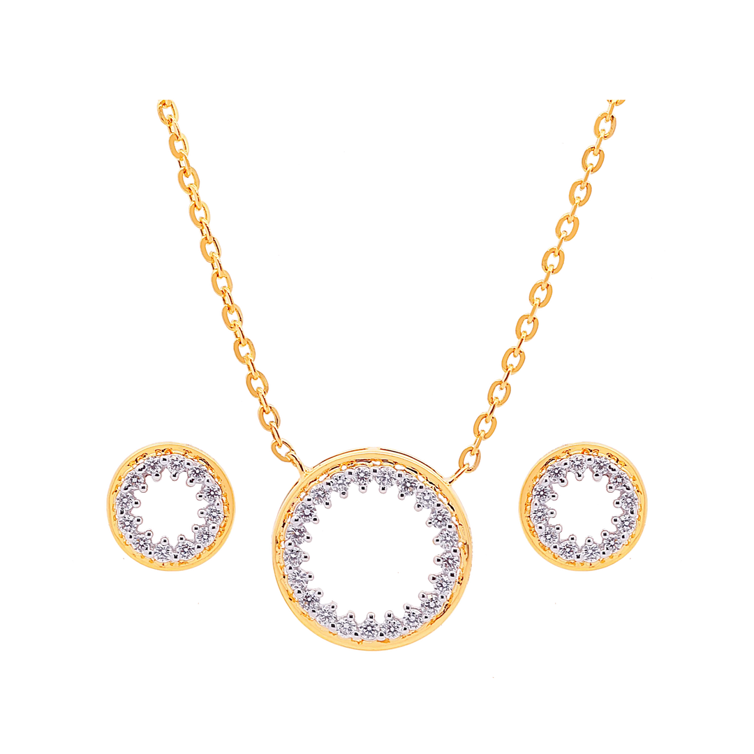 0.29Ct VVS/EF Diamond Pendant Set in 18K Gold