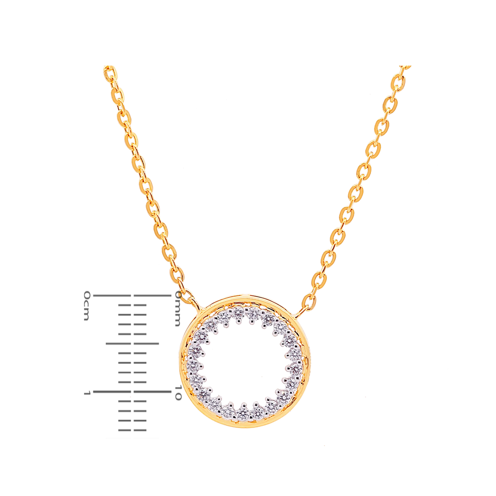 0.29Ct VVS/EF Diamond Pendant Set in 18K Gold