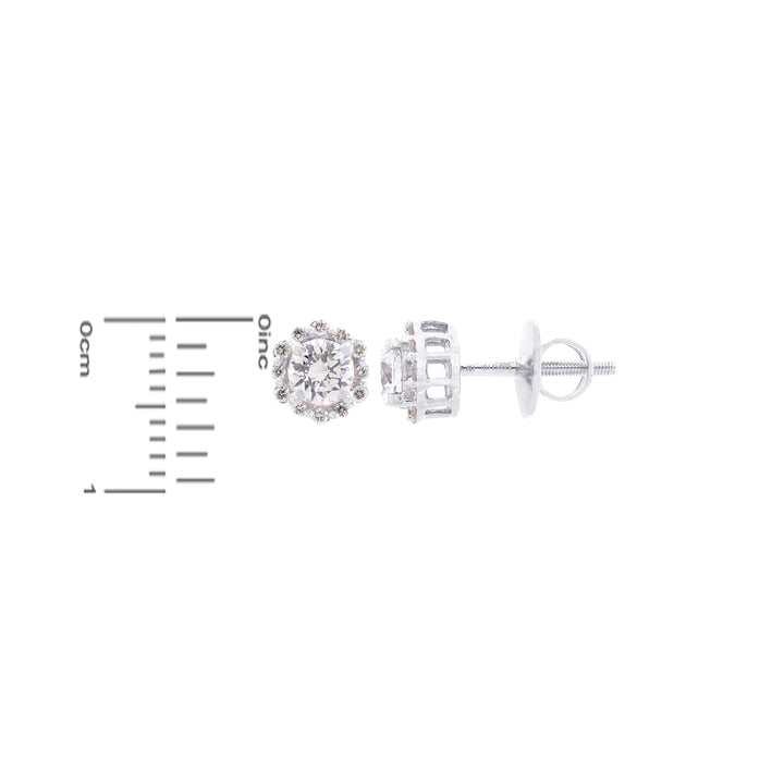 1.61CTW VS2/F GIA Certified Diamond Pendant Set in 18K White Gold