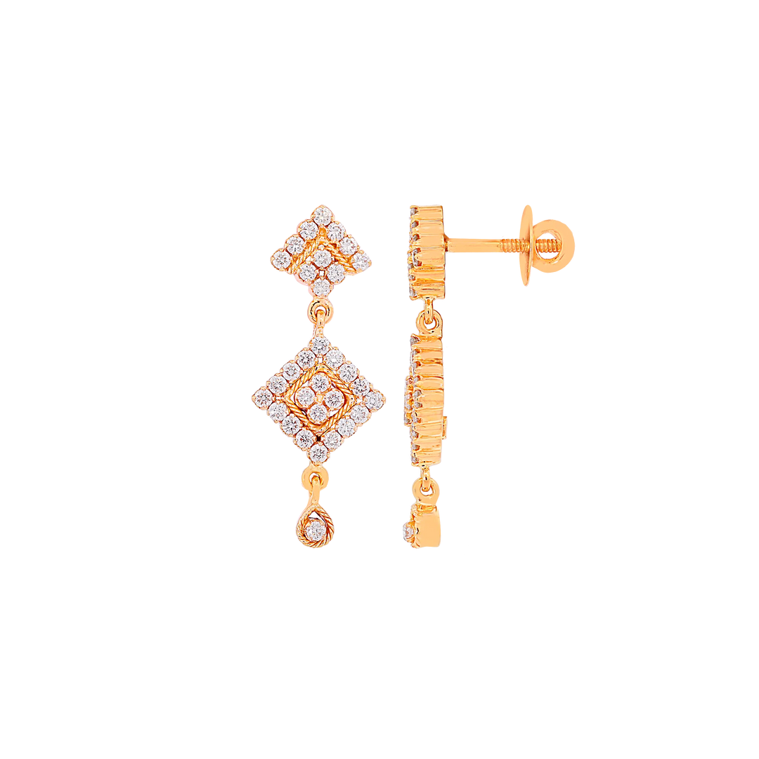 2.23Ct VVS/FG Diamond Pendant Set in 18K Gold