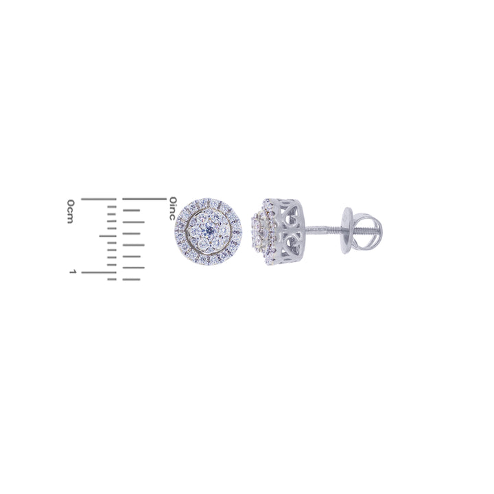 1.42Ct VVS/FG Diamond Pendant Set in 18K White Gold
