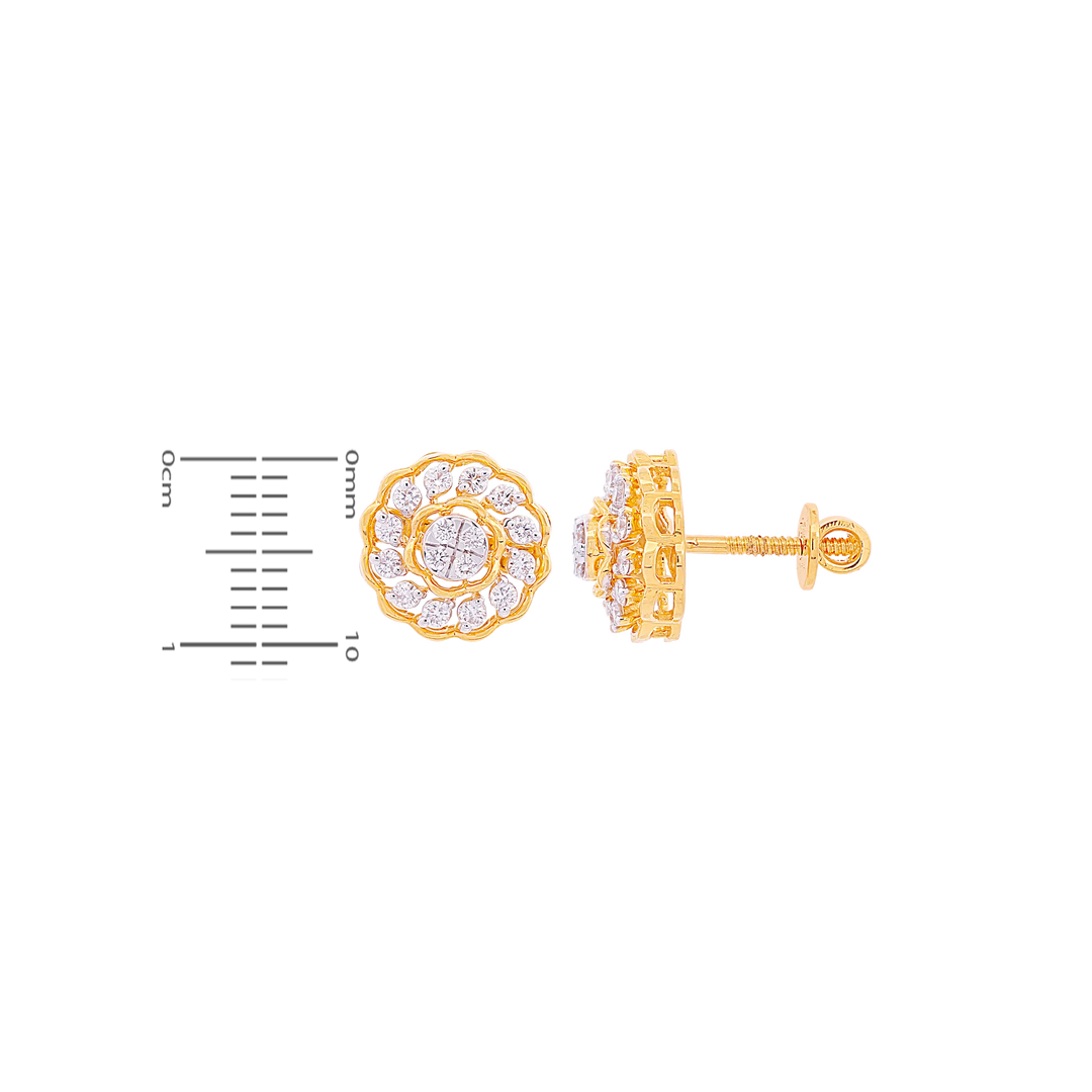 1.12Ct VVS/FG Diamond Pendant Set in 18K Gold