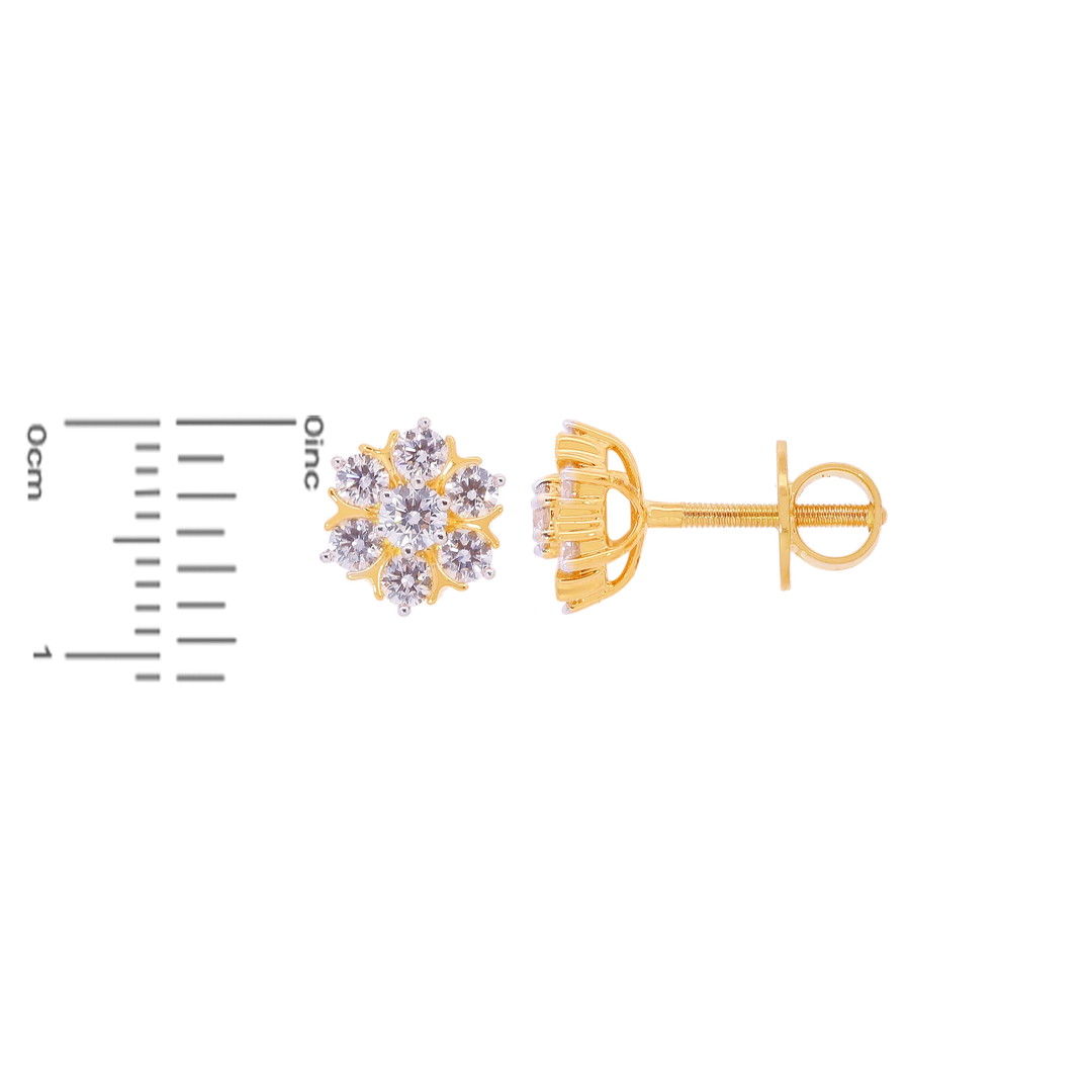 1.54Ct VVS/FG Diamond Pendant Set in 18K Gold