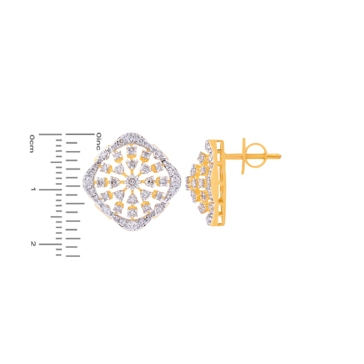 2.06Ct VS/GHI Diamond Pendant Set in 18K Gold