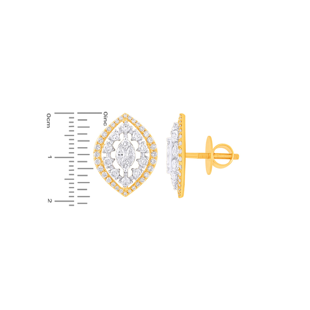 2.29Ct VVS/FG Diamond Pendant Set in 18K Gold