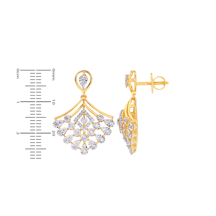 1.45Ct VVS/FG Diamond Pendant Set in 18K Gold