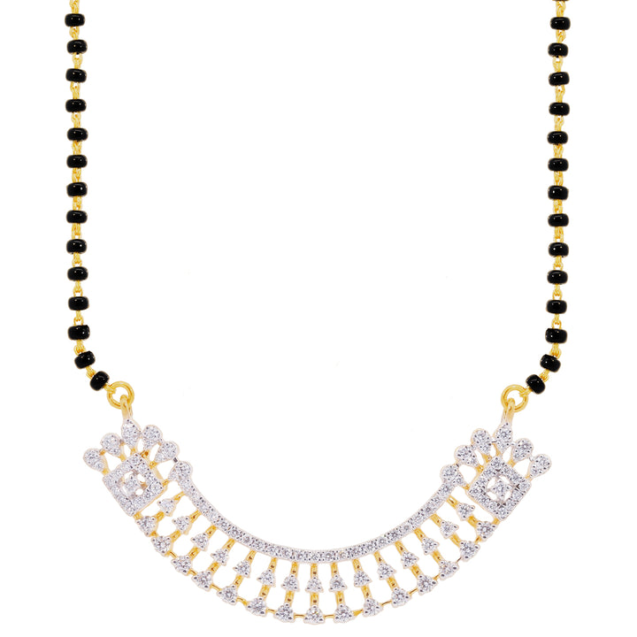 0.99Ct VVS/EF Diamond Mangalsutra in 18K Gold