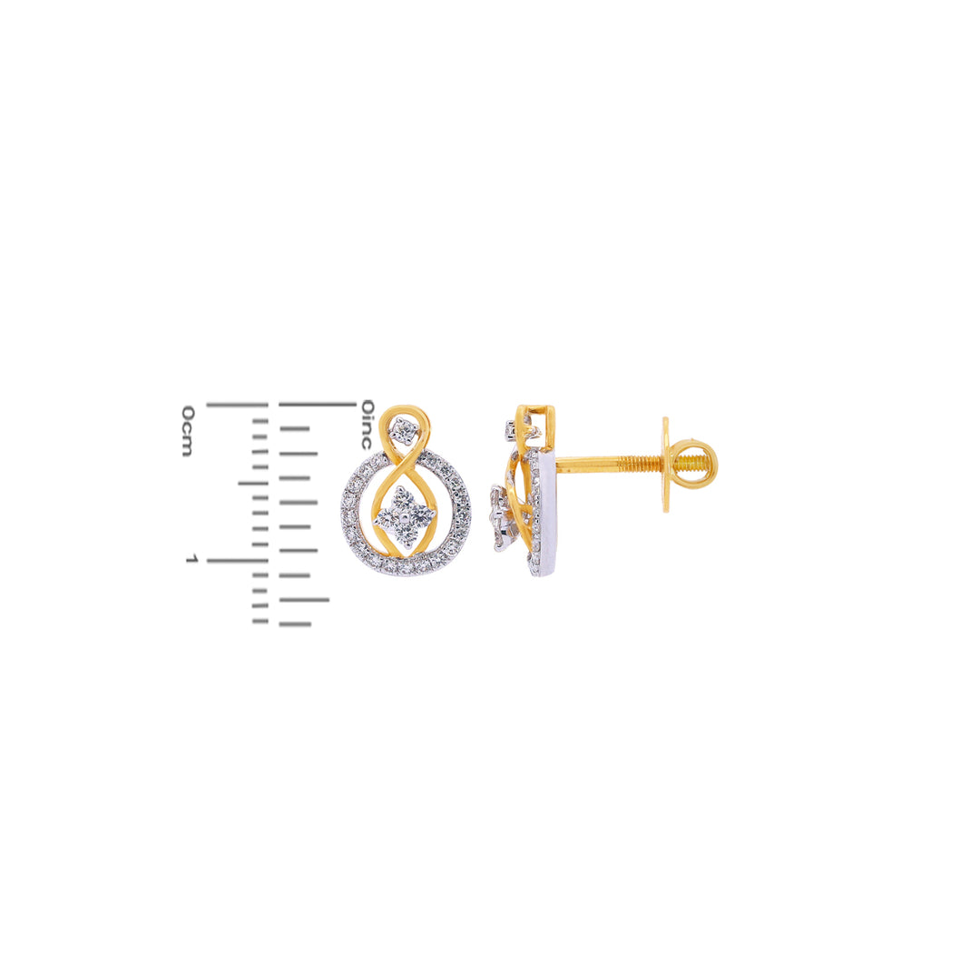 1.27Ct VVS/FG Diamond Mangalsutra Set in 18K Gold