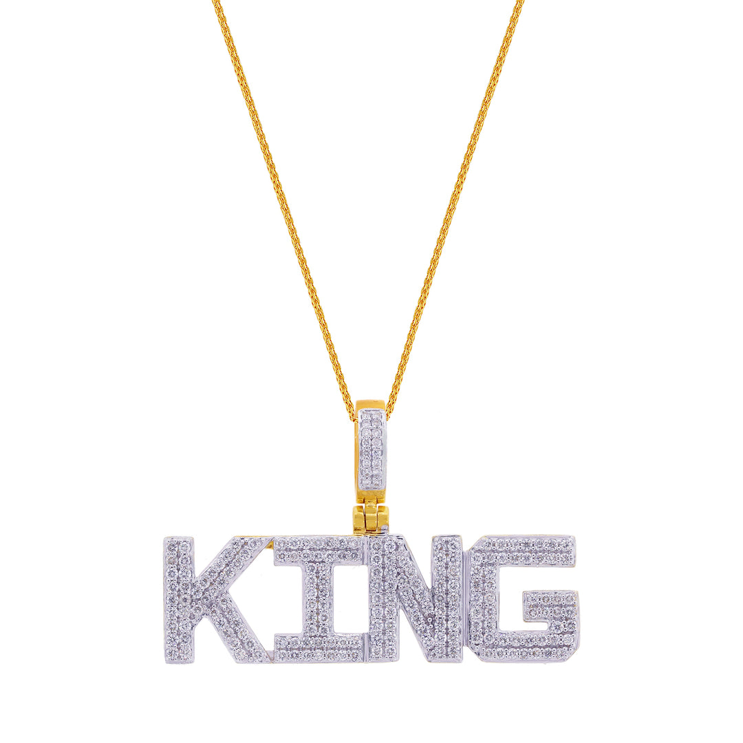 1.57Ct VS-SI/HI "KING" Diamond Pendant in 18K Gold