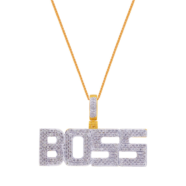 2.66Ct VS-SI/HI "BOSS" Diamond Pendant in 18K Gold