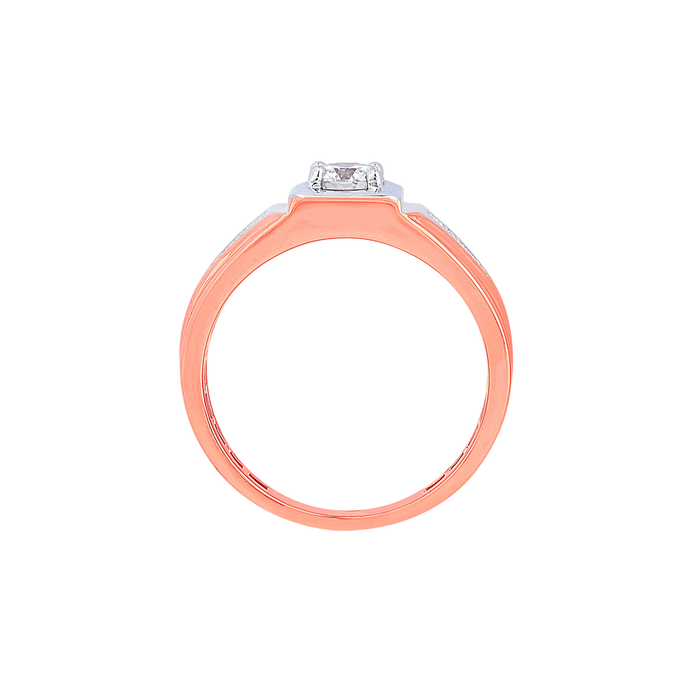 0.50CTW SI/JK Solitaire Diamond Ring in 14K Rose Gold