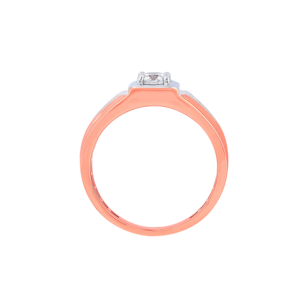 0.50CTW SI/JK Solitaire Diamond Ring in 14K Rose Gold