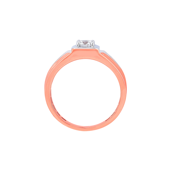 0.50CTW SI/JK Solitaire Diamond Ring in 14K Rose Gold