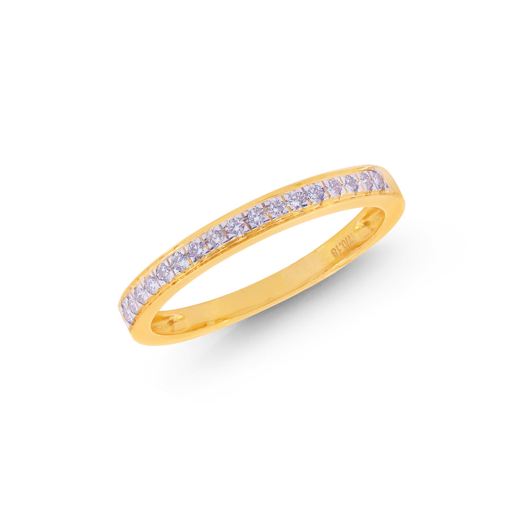 0.18Ct VVS/FG Diamond Ring in 18K Gold