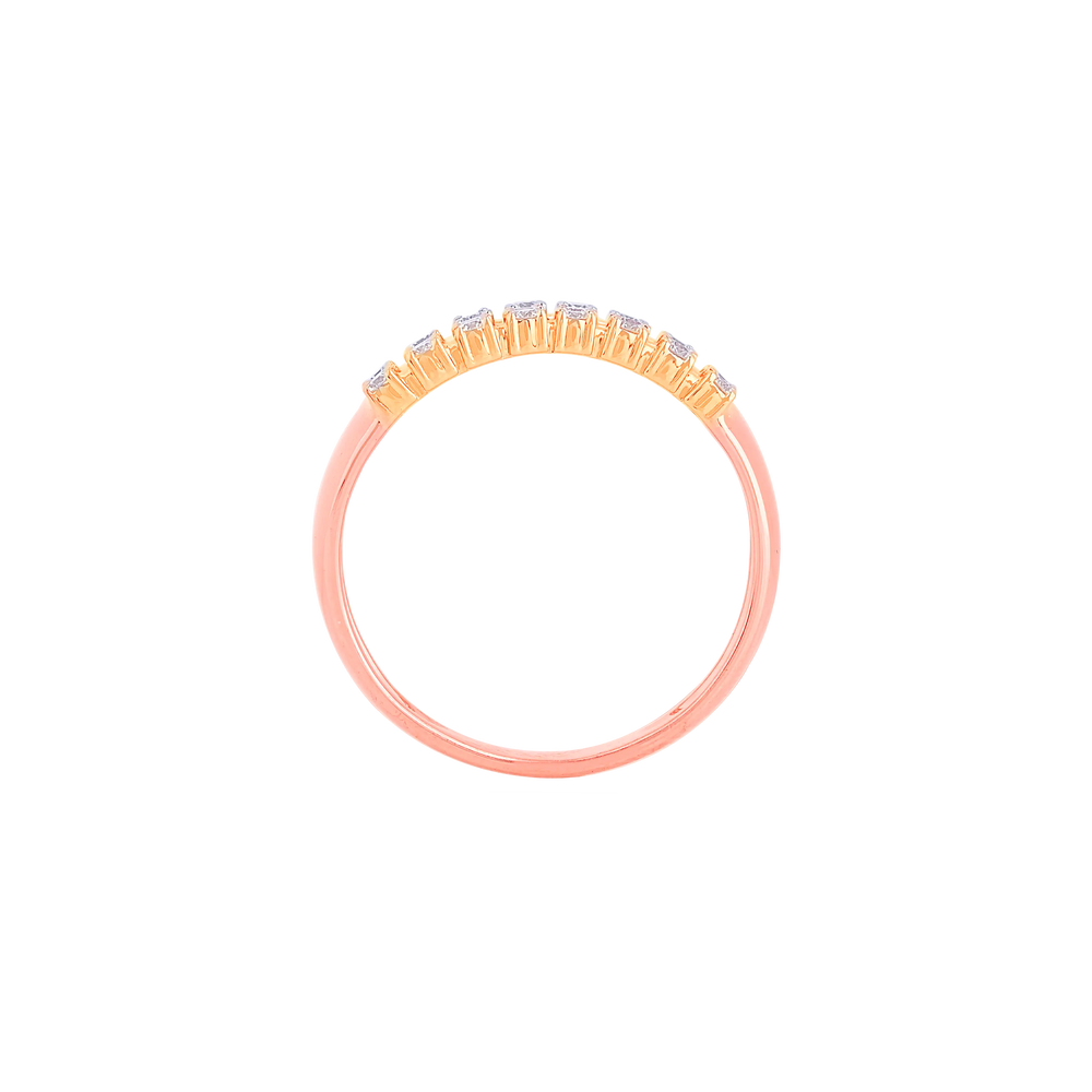 0.41Ct VVS/FG Diamond Ring in 18K Rose Gold
