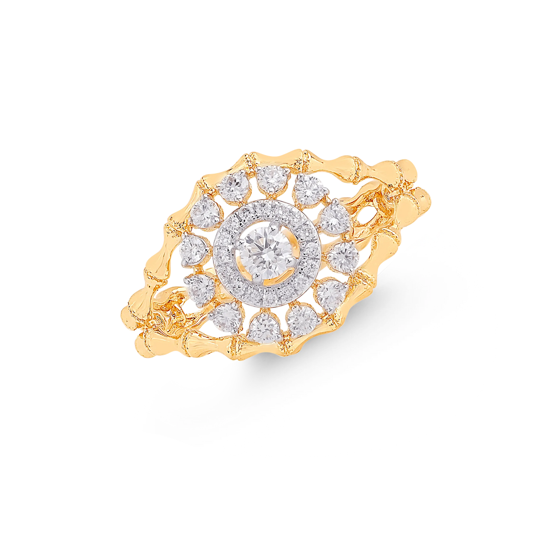 0.44CTW VS-SI/HI Diamond Ring in 14K Gold