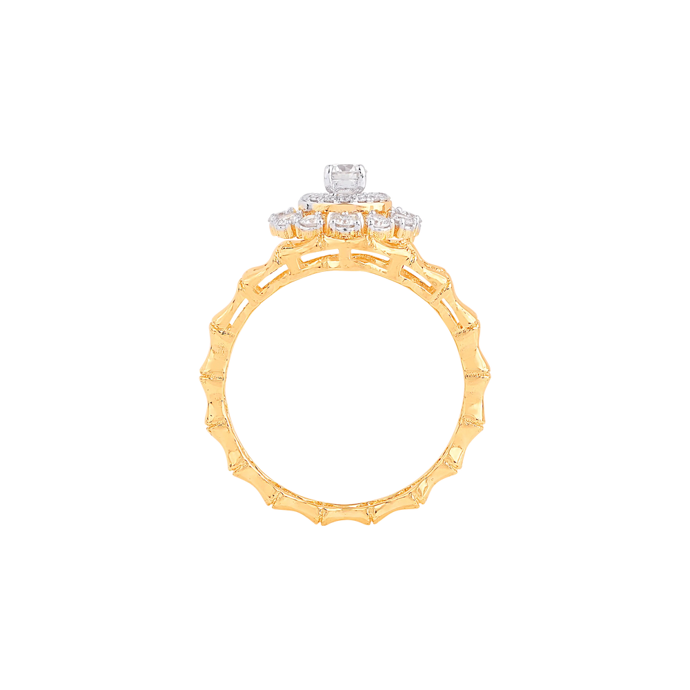 0.44CTW VS-SI/HI Diamond Ring in 14K Gold