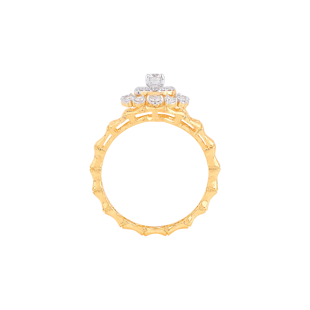 0.44CTW VS-SI/HI Diamond Ring in 14K Gold