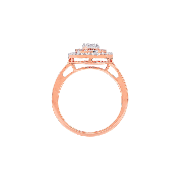 0.63CTW VS-SI/HI Diamond Ring in 14K Rose Gold