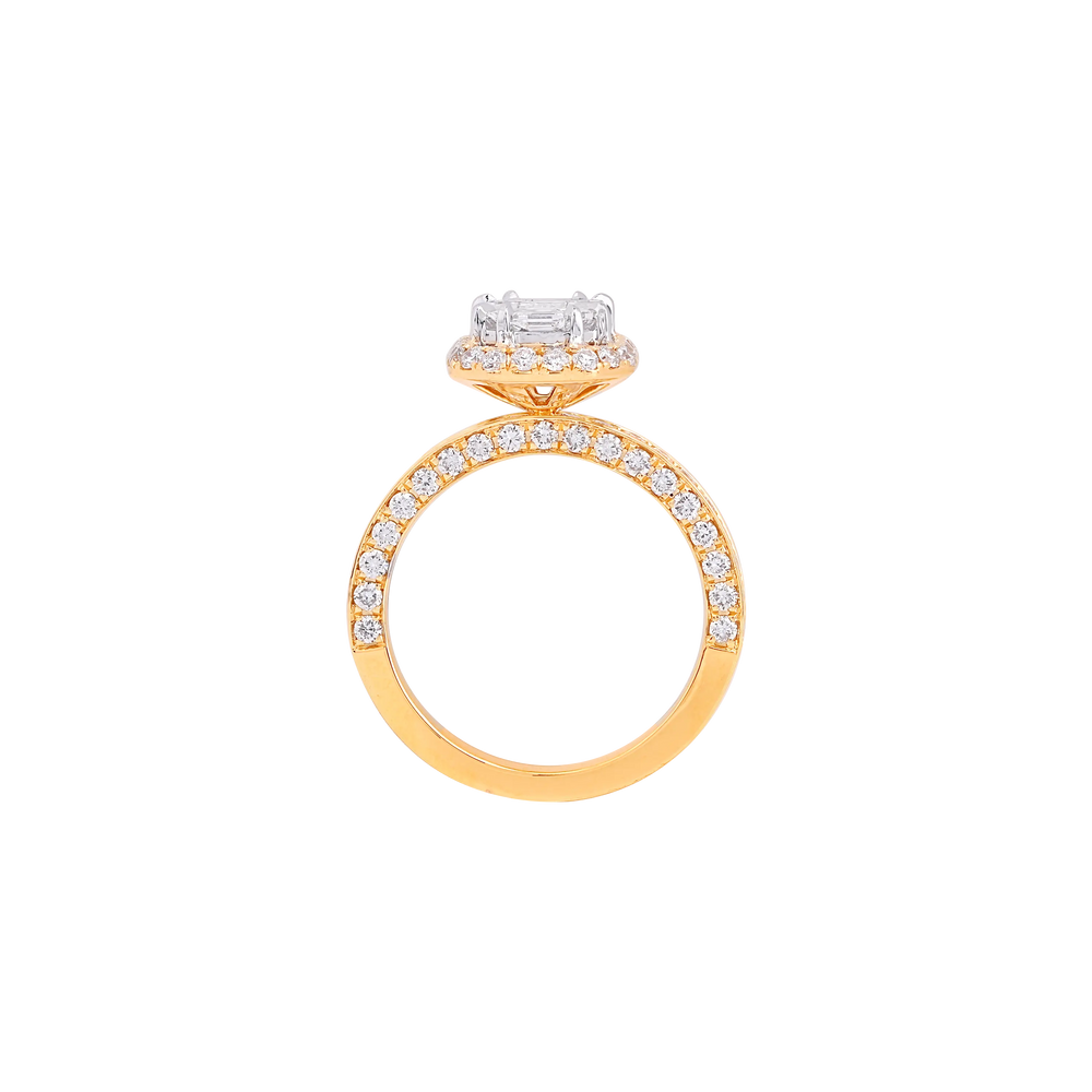 1.53Ct SI/GH Diamond Ring in 14K Gold