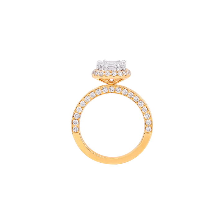 1.53Ct SI/GH Diamond Ring in 14K Gold