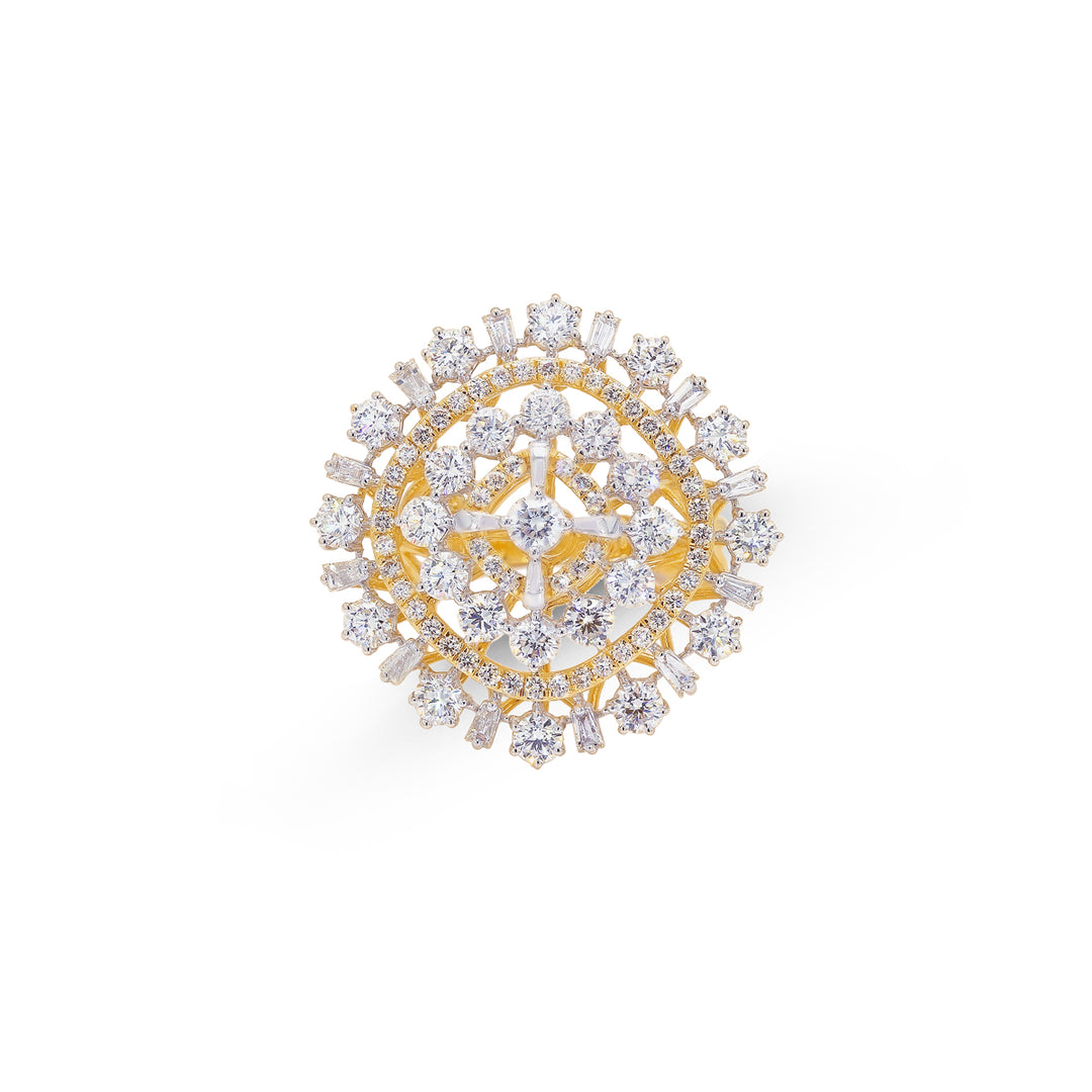 2.78Ct VVS/FG Diamond Ring in 18K Gold