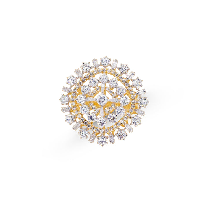 2.78Ct VVS/FG Diamond Ring in 18K Gold