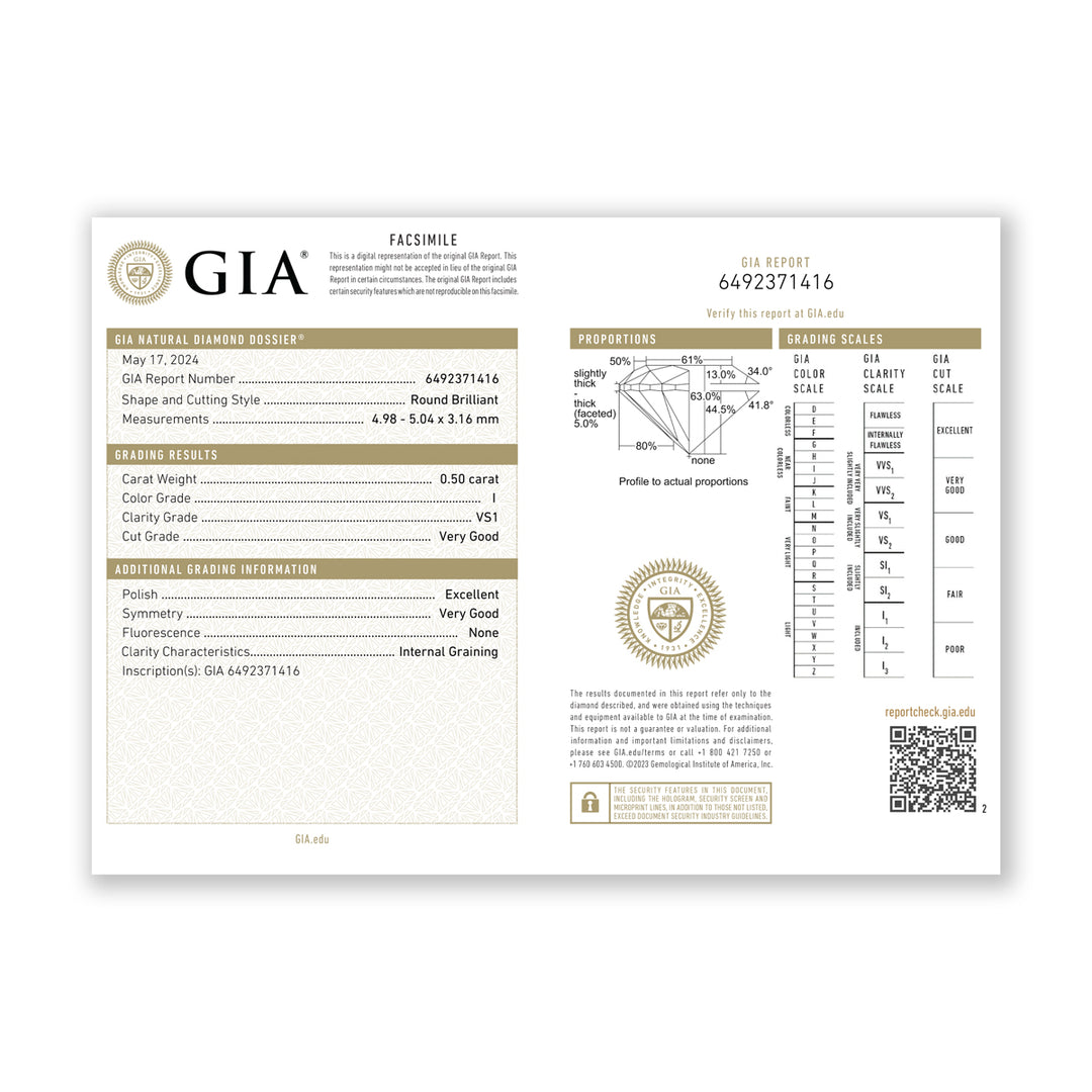 1.11CTW VS1/I GIA Certified Diamond Ring Set in 18K Rose Gold