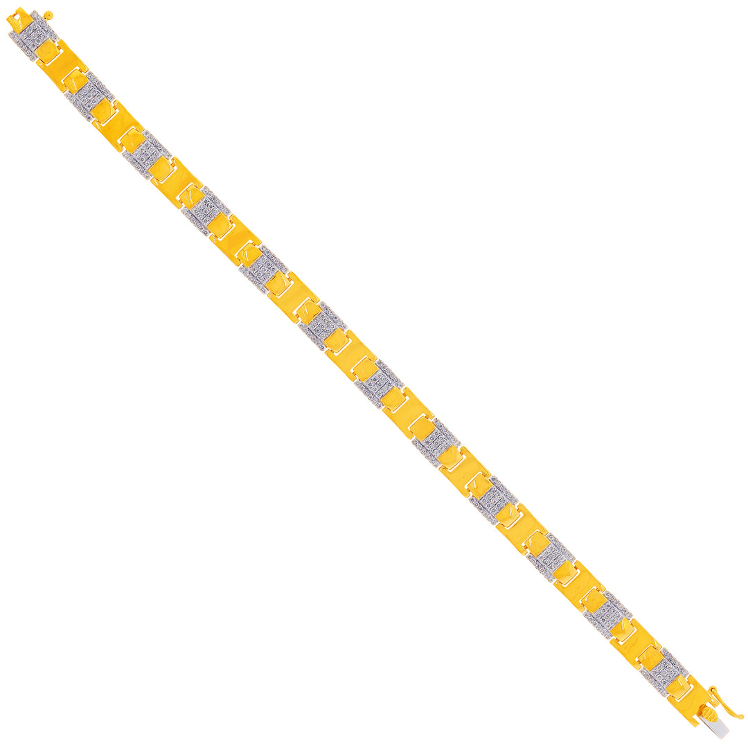 1.73Ct VVS/FG Diamond Bracelet in 18K Gold