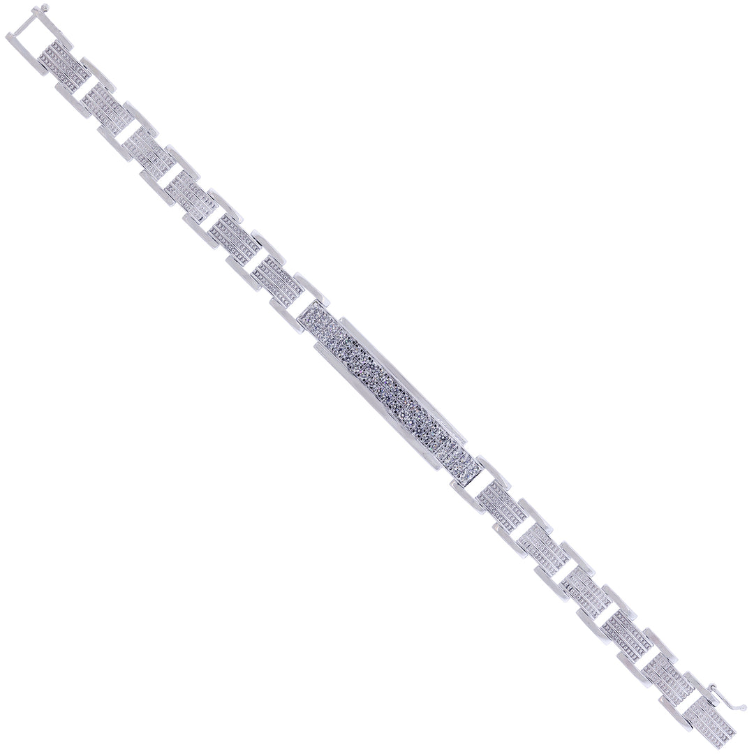 1.77Ct VVS/FG Diamond Bracelet in 18K White Gold