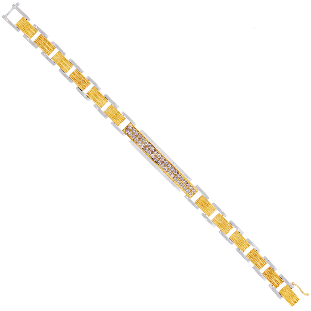 1.77Ct VVS/FG Diamond Bracelet in 18K Gold