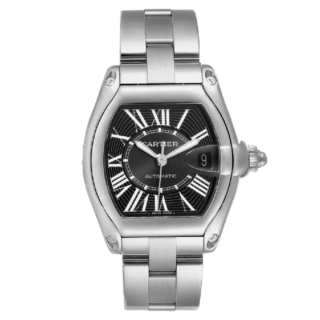Roadster Black Dial "Discontinued" Large Stainless Steel Automatic Watch