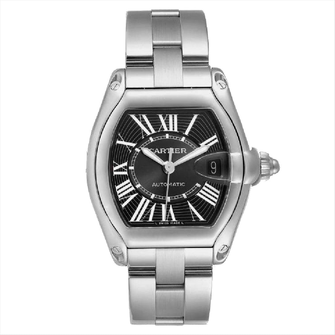 Roadster Black Dial "Discontinued" Large Stainless Steel Automatic Watch