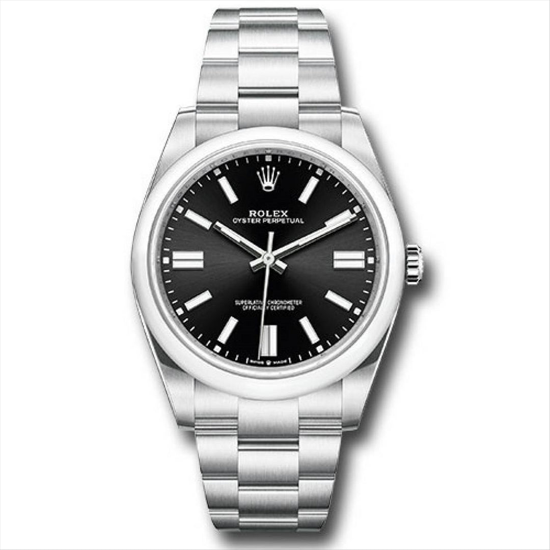 Oyster Perpetual 41 Black Dial Stainless Steel Automatic Watch