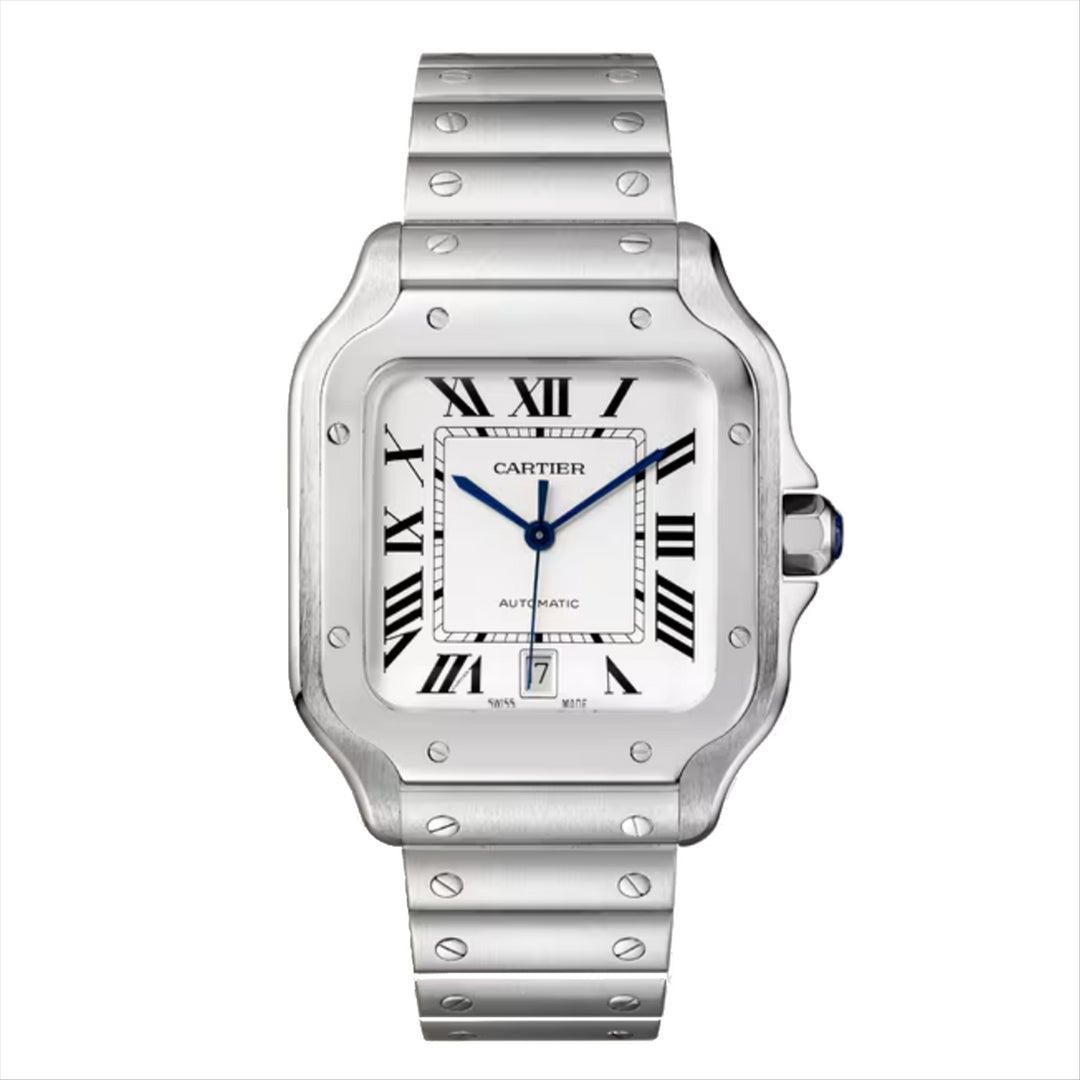 Cartier Santos Large in Stainless Steel