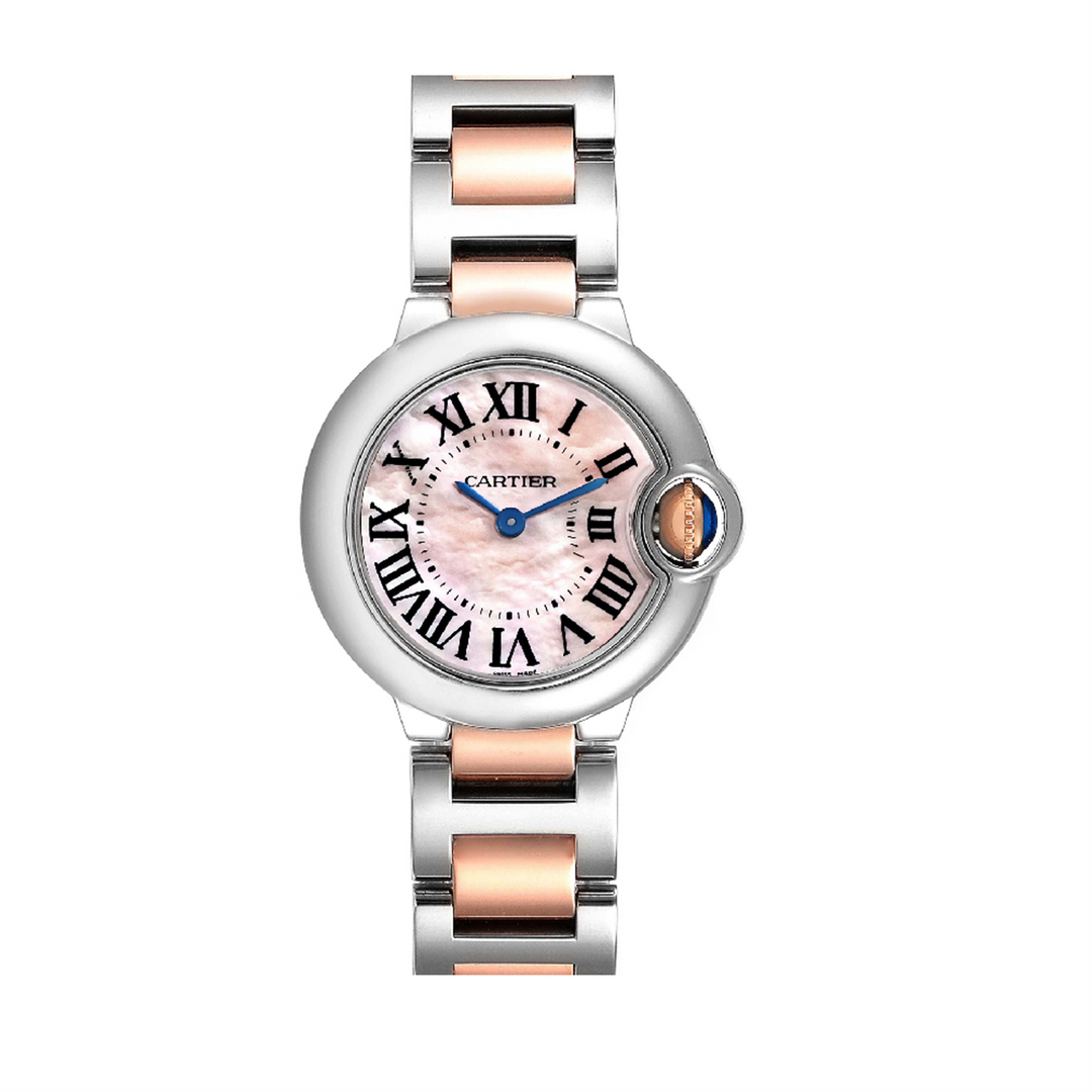Cartier Ladies Ballon de Bleu in Rose Gold and Stainless Steel Quartz Movement